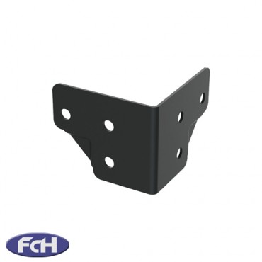 6 Hole L Bracket - 51.5mm x 42mm - Pack of 4